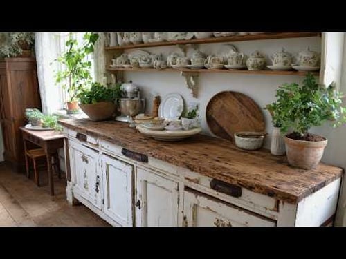 Trash to Treasure: English Cottage Farmhouse Decor & Antique Furniture Restoration