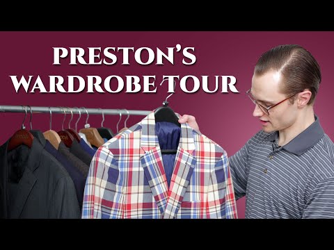 What's in Preston's Wardrobe? - Closet Tour & Menswear Evaluation (Part 1)