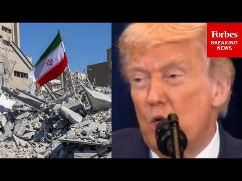 'They Want To Negotiate Badly—I Don't Think They're Ready': Trump Discusses Iran War