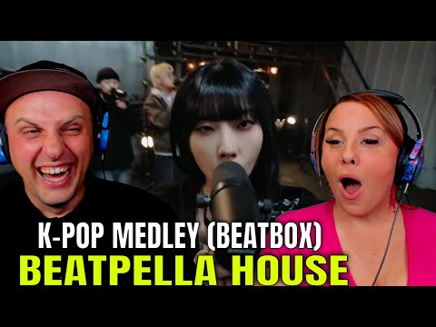 BEATPELLA HOUSE - K-POP MEDLEY (BEATBOX) THE WOLF HUNTERZ REACTIONS