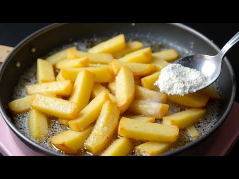 Just potatoes and a little flour! A delicious and simple recipe with potatoes!