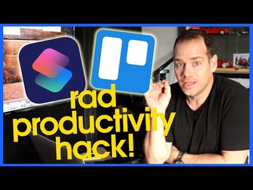 Productivity Hacks 101 Part 2 - Top Siri Shortcuts Meets Trello for the Ultimate To Do List!