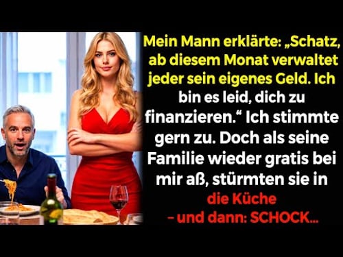 Mein Mann sagte: „Genug damit, dich zu bezahlen💰 Jeder sein Geld“ Ich sagte gern Ja. Bis…🤣