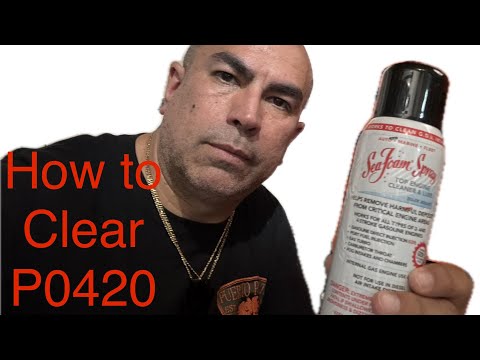 How to clear code P0420 for good !!