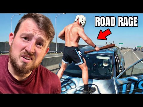 Self Defense against Road Rage is INSANE