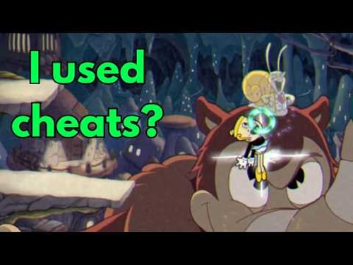 I Used CHEATS to get the WORLD RECORD in Cuphead's DLC