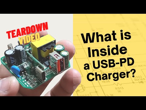 USB PD Charger Teardown - USB-C Power Adapter -USB Power Delivery (USB-PD) | PallavAggarwal.in