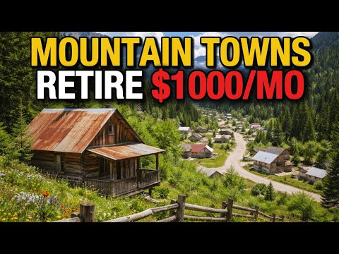 10 U.S. Mountain Towns Where Retirees Can Survive on About $1,000