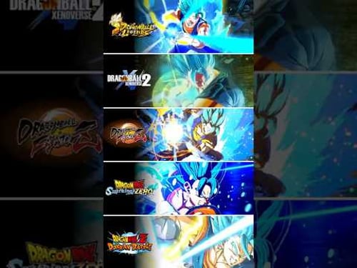 Which Game Got the BEST Final Kamehameha of Vegito Blue????