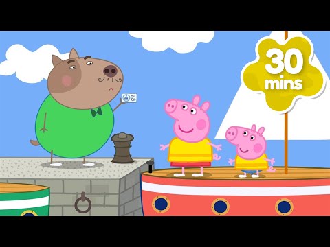 Peppa Sets SAIL ๐ Peppa Finds a SECRET Island ๐ค Peppa Pig Full Episodes | 2 Hours of Kids Cartoons