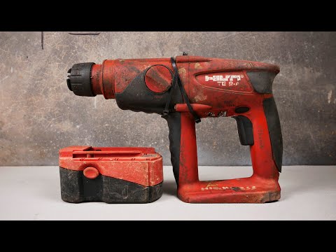 HILTI TE 2-A 24V Rotary Hammer Restoration | Replace lithium battery
