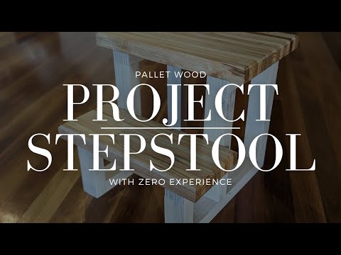DIY Step Stool from SCRAP Wood!