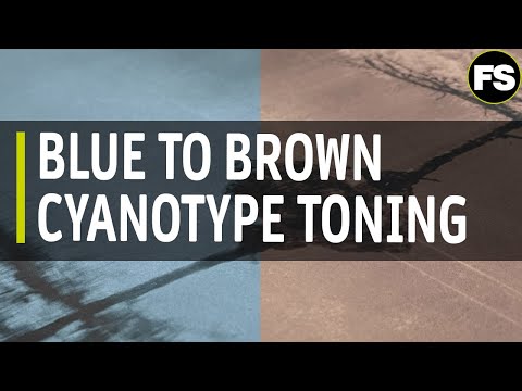 How do we tone a Cyanotype Print - Fotospeed | Paper for Fine Art & Photography