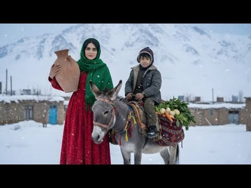 Surviving Winter in Iran's Forgotten Mountain Village