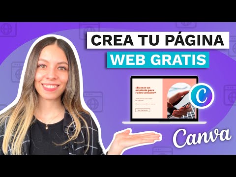 How to create a FREE WEBSITE in Canva