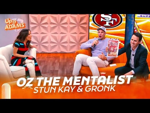 Oz the Mentalist STUNS Kay & Gronk with MINDBLOWING Magic Trick