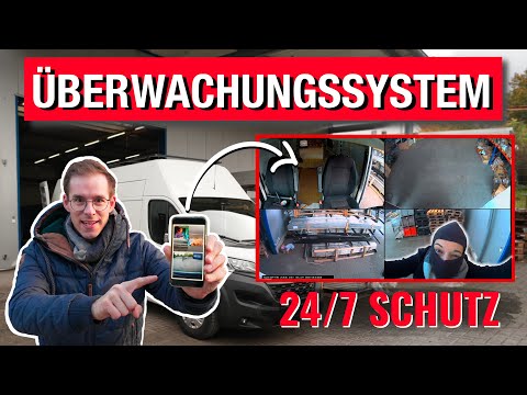 WIE VIEL SCHUTZ MUSS SEIN? 🎦⛔😲 | WOHNMOBIL KAMERA-ÜBERWACHUNG | 5 Kameras | Dashcam | GPS | ETC.