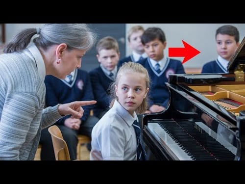 Teacher Forced a Little Girl to Play the Piano to Humiliate Her — But Her Talent Silenced Everyone