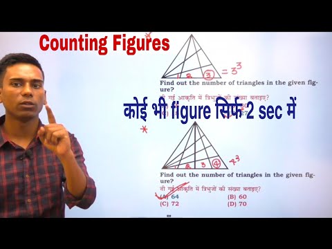 Reasoning short trick in hindi|Counting of figures