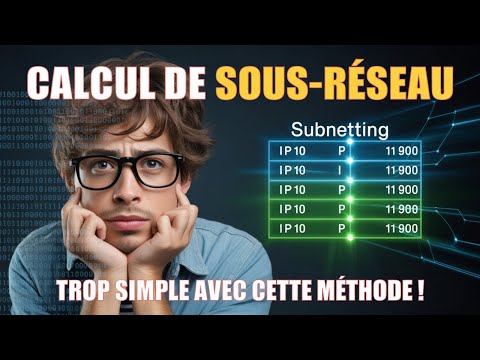 📡 Maîtrise le Calcul de sous-réseau (Subnetting) en 10 min ⏱️