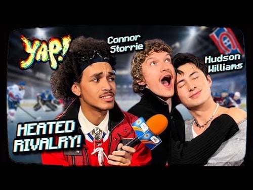 a VERY UNHINGED Heated Rivalry Interview… - YAP! with (Koby)