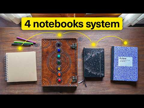 She Replaced Her Productivity Apps with 4 Notebooks - Here's What Happened