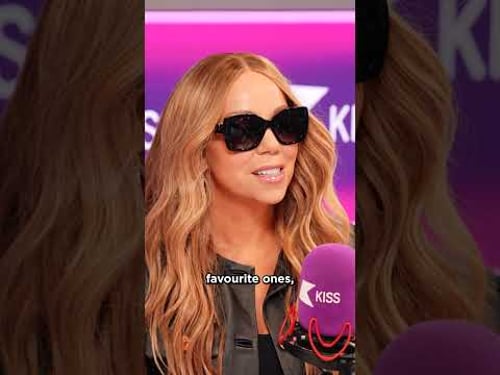 All Mariah Carey wants for Christmas is... a torch?