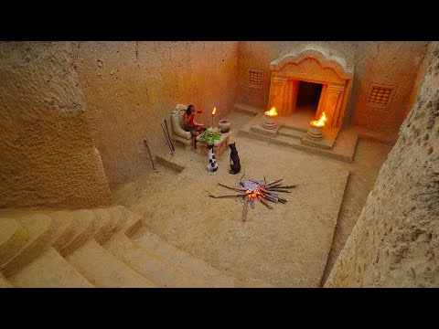 Building The Most Greatest Survival Underground House