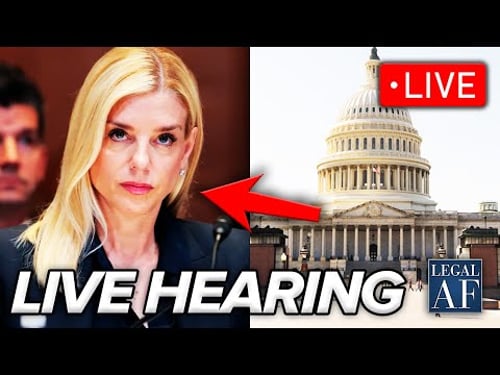 LIVE: AG Pam Bondi Testifies Before Congress