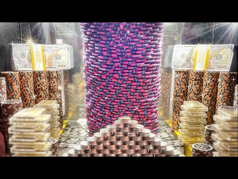 1 Quarter Challenge High Limit Coin Pusher We Nearly Went Bankrupt Until This Happened!