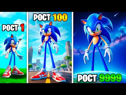 Upgrading to the Tallest SONIC Ever in GTA 5