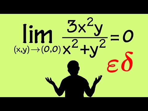 How to write an epsilon-delta proof for a limit of a multivariable function