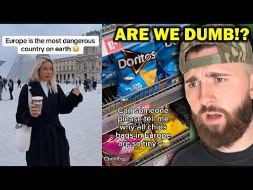 When Dumb Americans Visit Europe... *we need help*