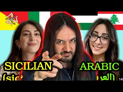 Sicilian Man Reacts To Similarities Between Arabic and Sicilian