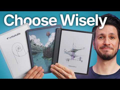 reMarkable Paper Pro, Kindle Scribe Colorsoft or Boox Note Air 5C?