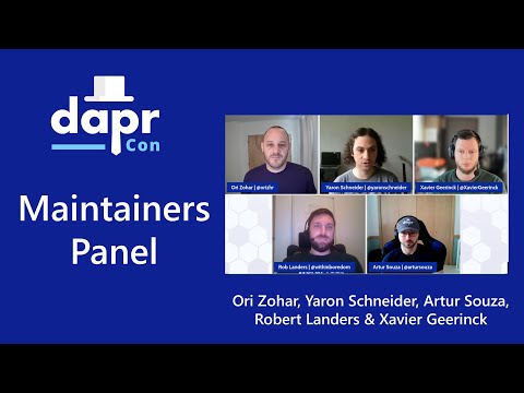 Maintainers Panel | DaprCon