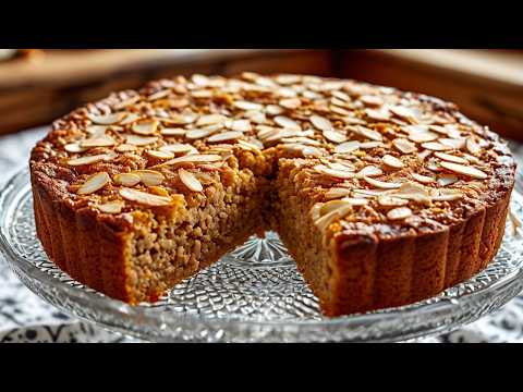 ✅1 cup of oatmeal and 2 bananas. Healthy cake! No sugar, no flour