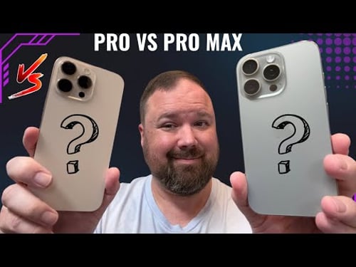 iPhone 16 Pro vs Pro Max: The Hardest Decision Ever!