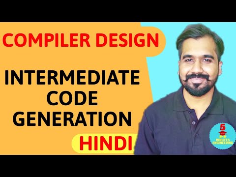 Intermediate Code Generation Explained With Example in Hindi l Compiler Design Course