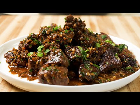 Best Garlic Butter Beef Steak Bites | Worthy Sharing😝 | Steak Bites Recipe