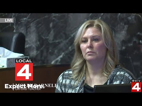 Oxford teacher testifies in manslaughter trial for shooter's mother