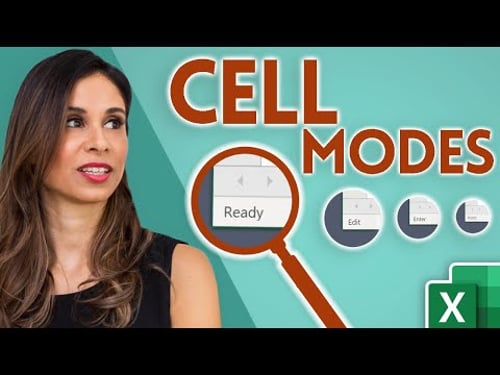 How Familiar Are You With Excel Cell Modes? (Ready, Enter, Point, Edit)