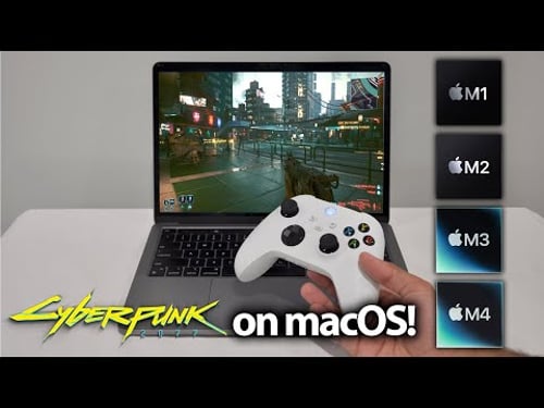 Cyberpunk 2077 on Mac is FINALLY HERE!