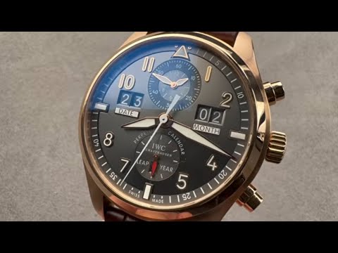 IWC Pilot's Watches Spitfire Perpetual Calendar IW3791-03 IWC Watch Review