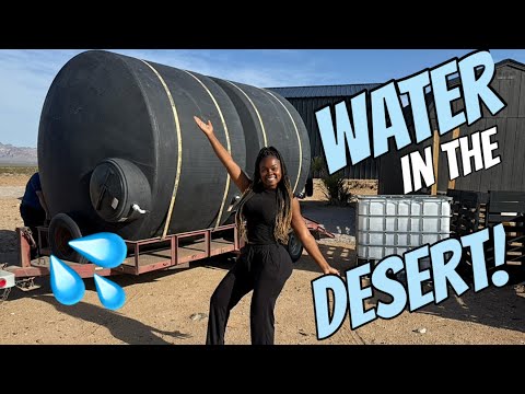 NO $$$ TO DRILL A WELL? DO THIS INSTEAD! 5000 GALLON WATER TANK INSTALL ON OUR OFF GRID HOMESTEAD