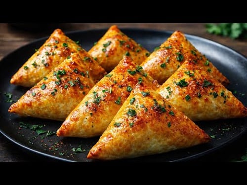 Kartoffeltaschen mit Hackfleisch, Tomaten und Käse! Dieses Gericht wird alle sofort begeistern!