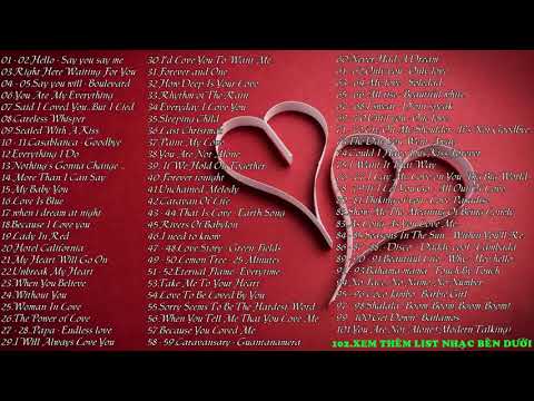 Những bài hát tiếng Anh hay bất hủ