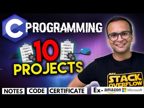 🚀🔥 10 Projects for Placement in C Beginner to Advanced (2024)