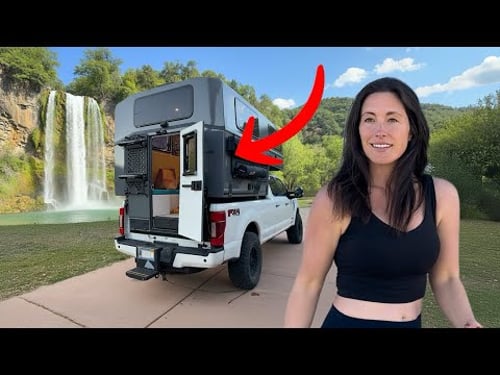 First Night Living in this 4x4 Truck Camper