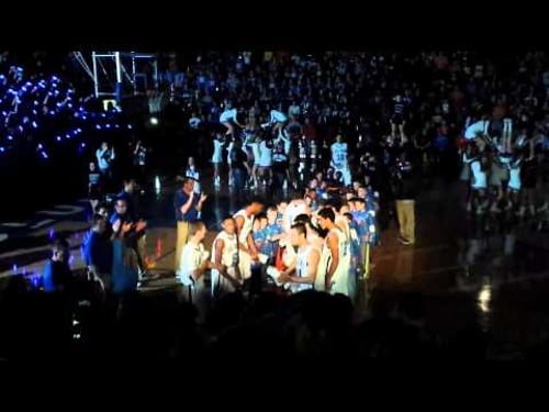 Columbus North basketball introductions